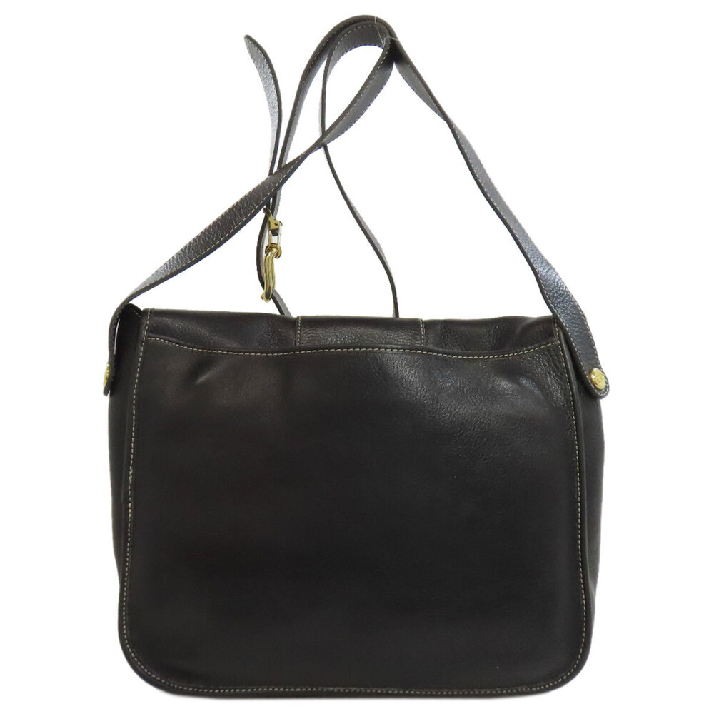 CHRISTIAN DIOR Black Leather Shoulder Bag - Picture 2 of 11
